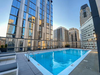 Rooftop pool